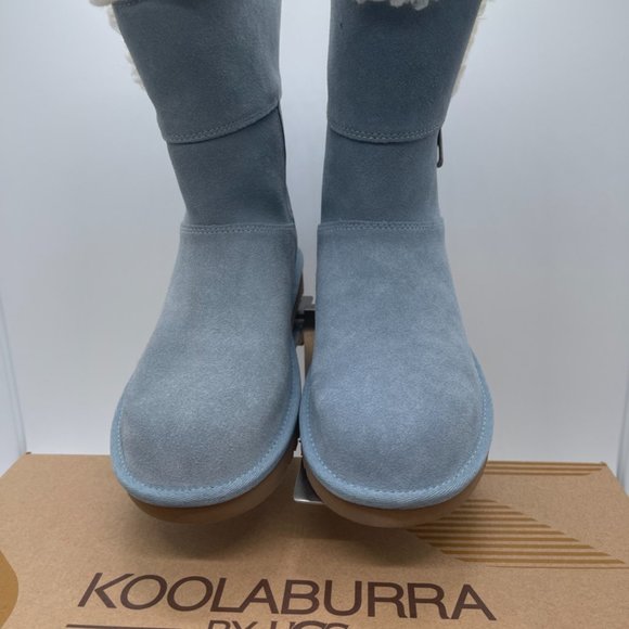 Koolaburra by UGG® | Powder Blue Aribel Short Suede Boot - Women's NWT F… - Picture 2 of 7